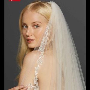 David's Bridal Cathedral Wedding Bride Veil